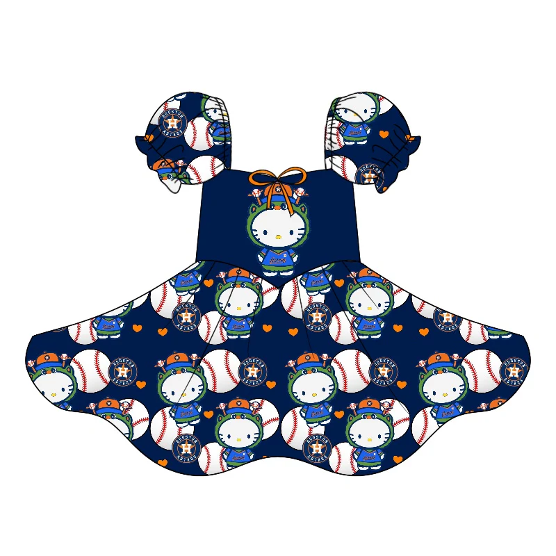 Deadline Feb 17 short sleeves baseball H girls team dresses