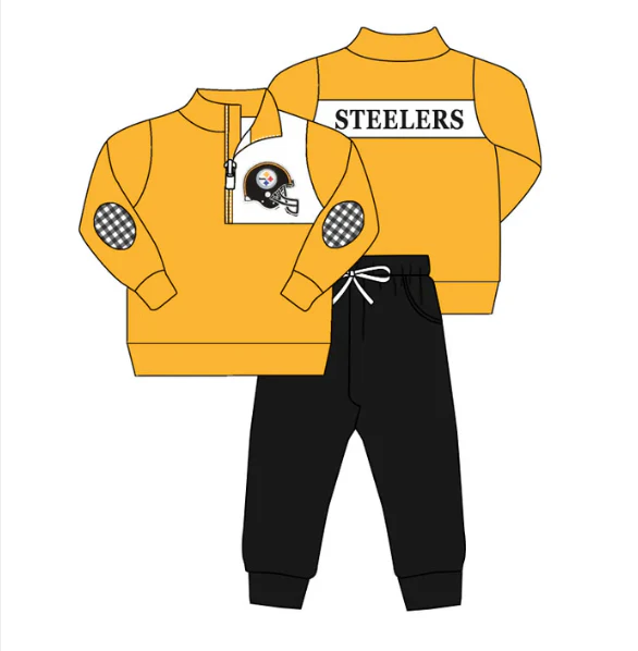 Deadline July 22 2025 helmet yellow pullover pants kids team clothes