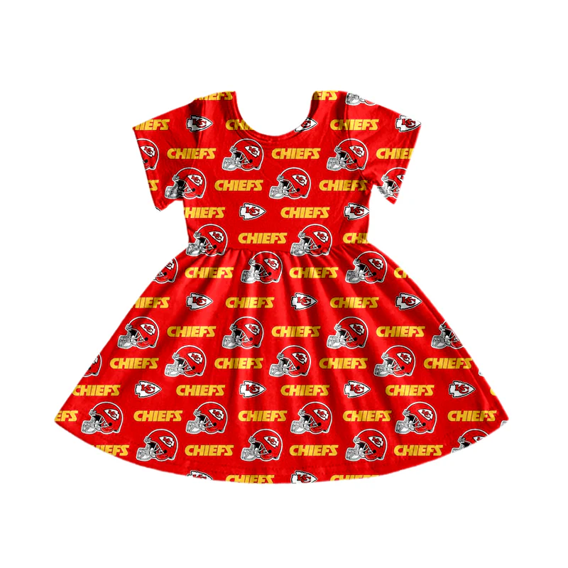 Deadline Aug 24 2025 short sleeves K C kids girls team dresses