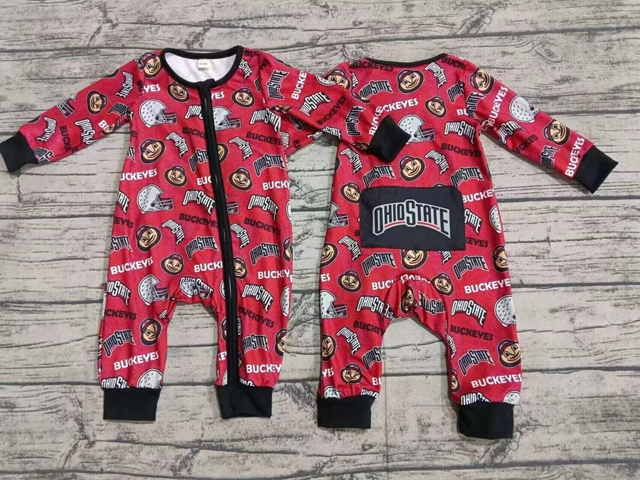 Deadline Aug 24 2025 long sleeves O baby kids team zipper romper