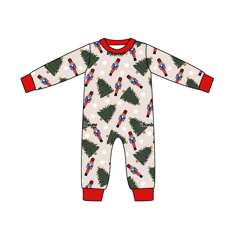 MOQ 5 PCS Christmas tree ballet baby kids romper