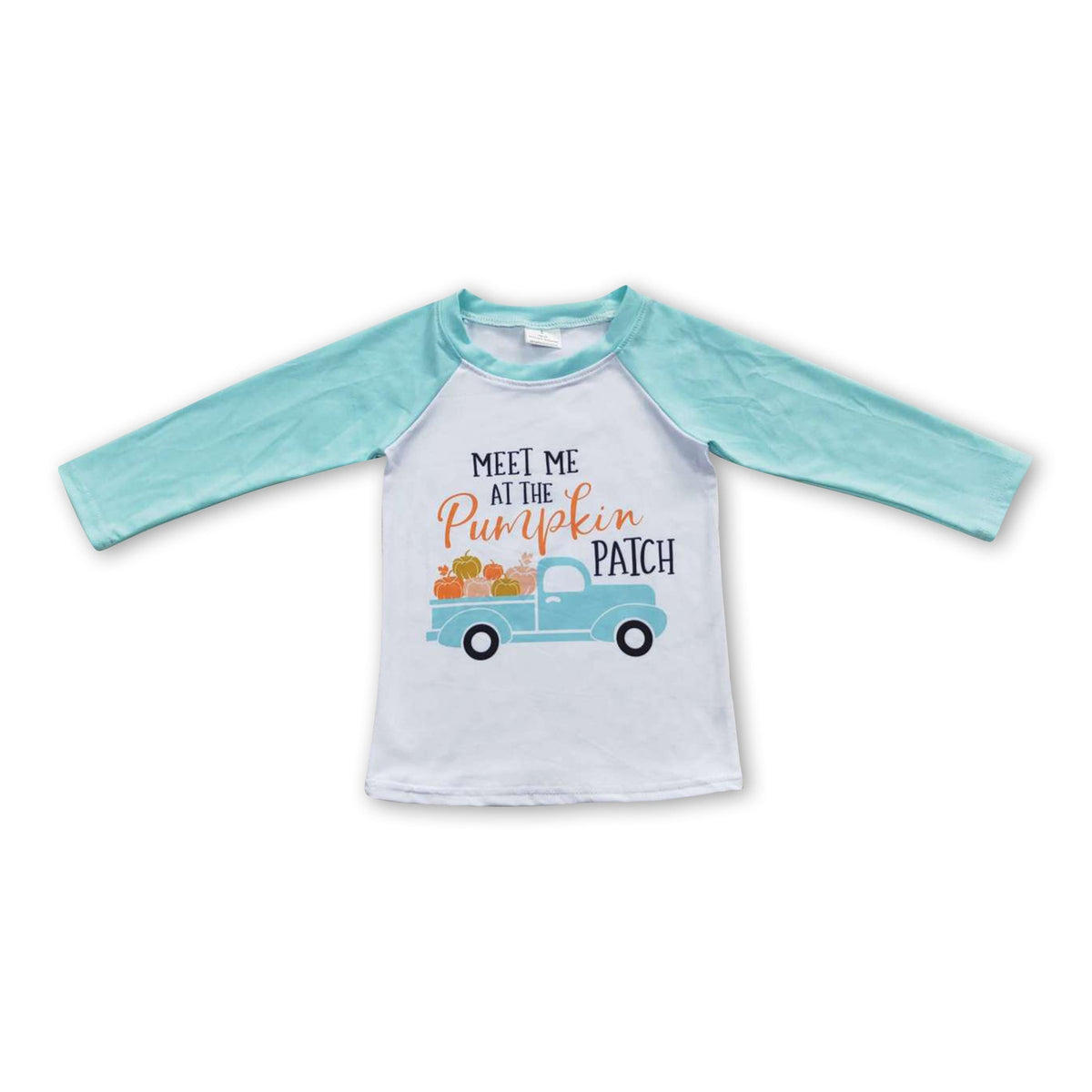 Meet Me At The Pumpkin Patch Blue T-shirt