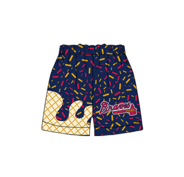 Deadline May 18 Navy sprinkle ice cream boys shorts