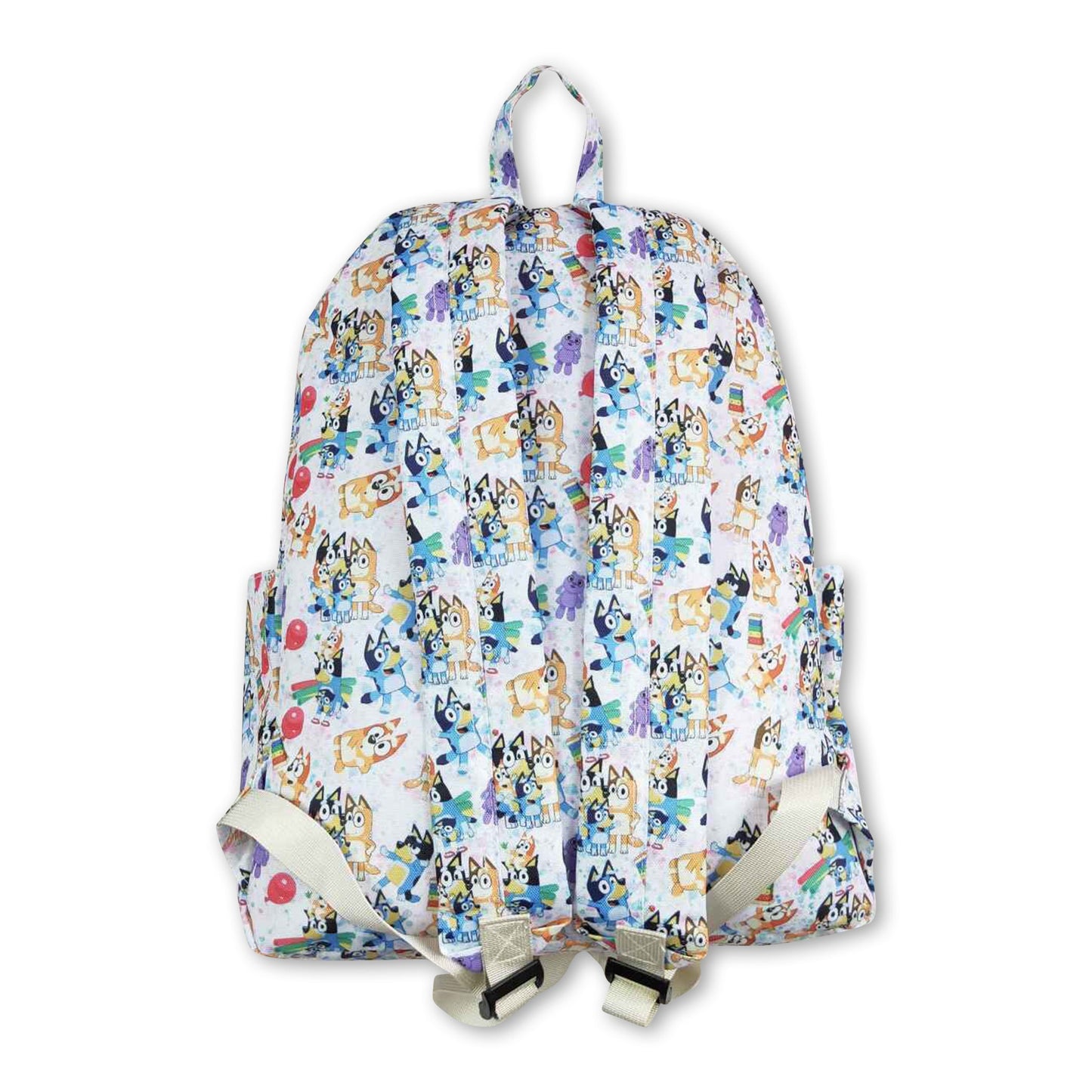 Blue dog baby girls back to school backpack ship from US