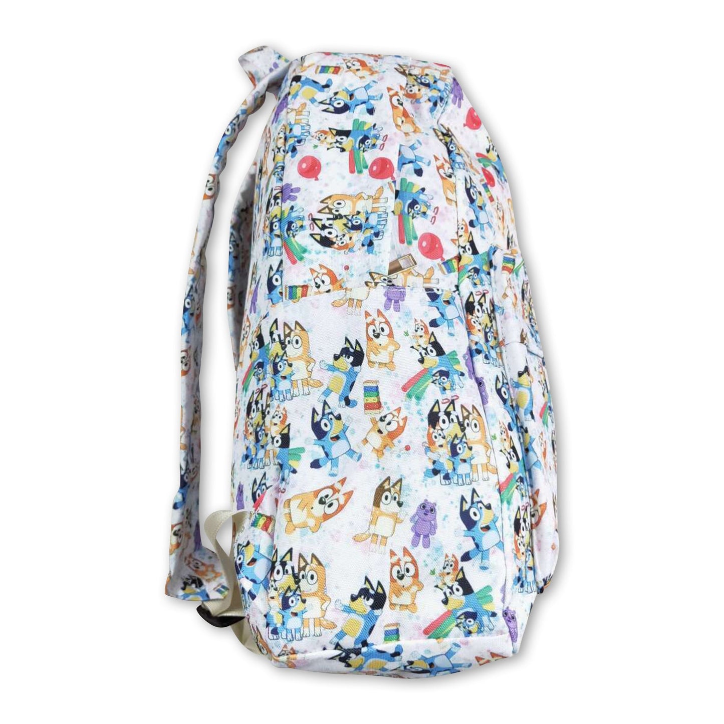 Blue dog baby girls back to school backpack ship from US
