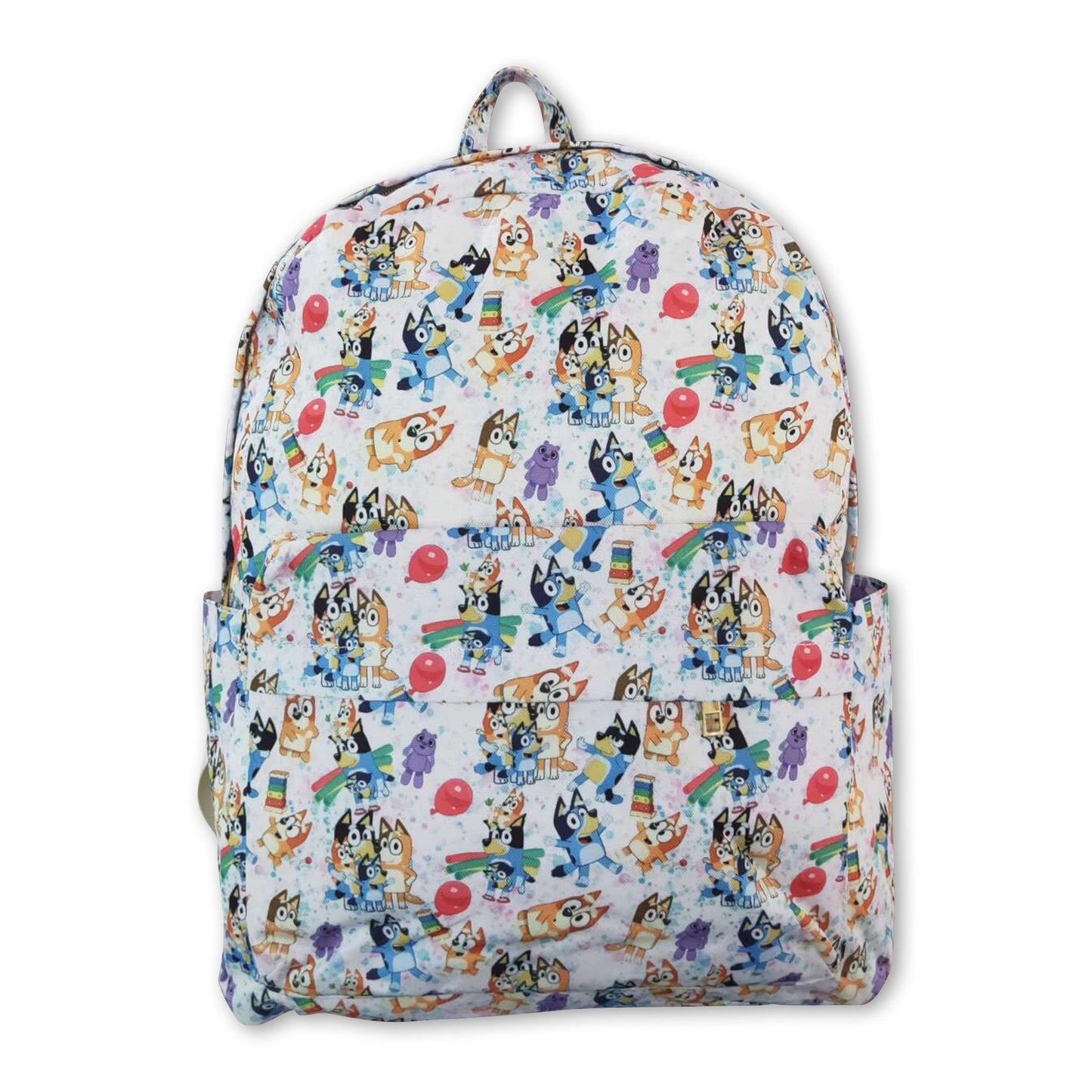 Blue dog baby girls back to school backpack ship from US