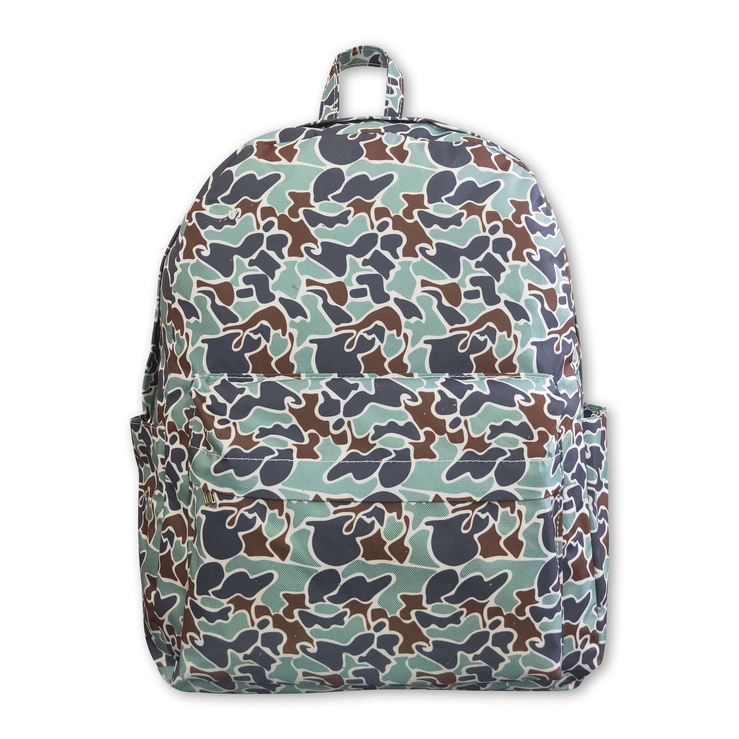 Mint brown camo kids boys hunting backpack ship from US