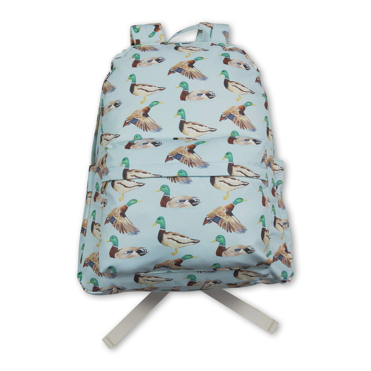 Duck pattern kids boys backpack
