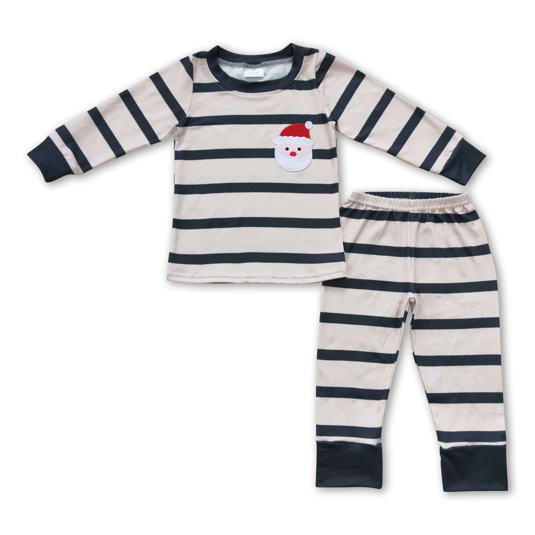 Green Face Short Sleeve Boys Christmas Pajamas main image 1