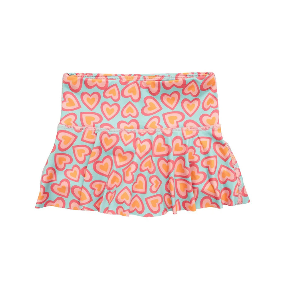 Heart kids girls summer activewear skirt