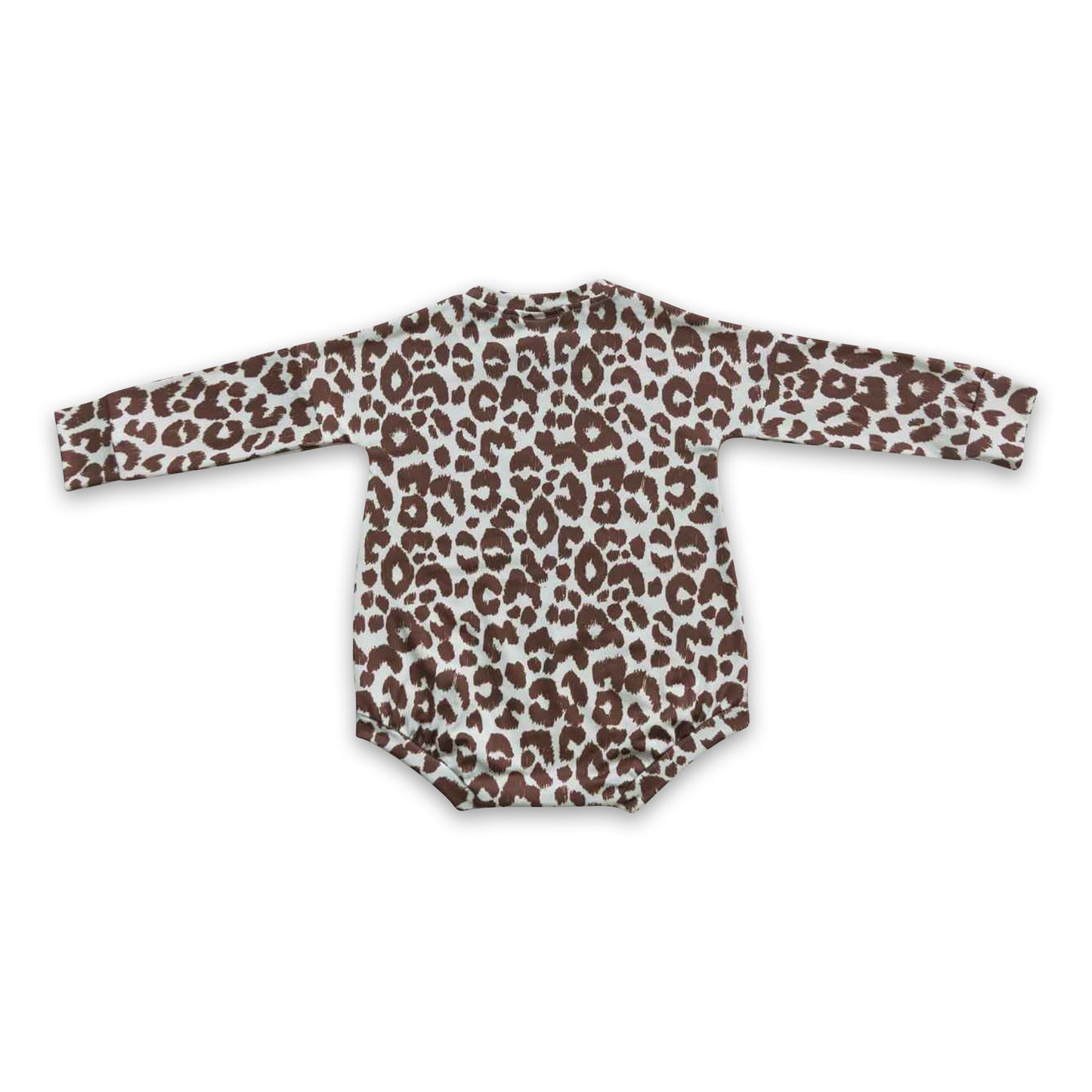 Pink leopard long sleeves party baby girls romepr