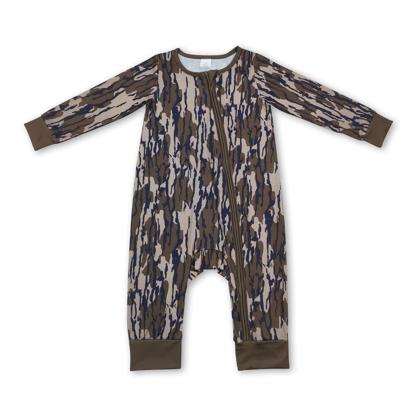 Long sleeves camo baby kids zipper romper ship from US