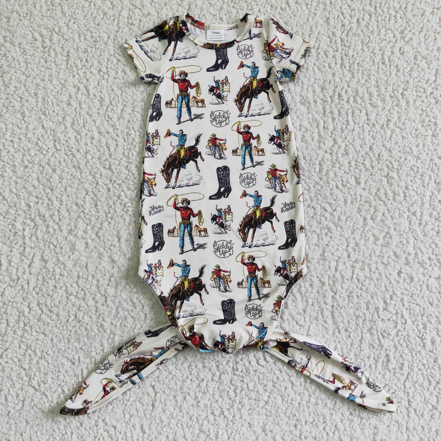 Horse boots little baby western gowns