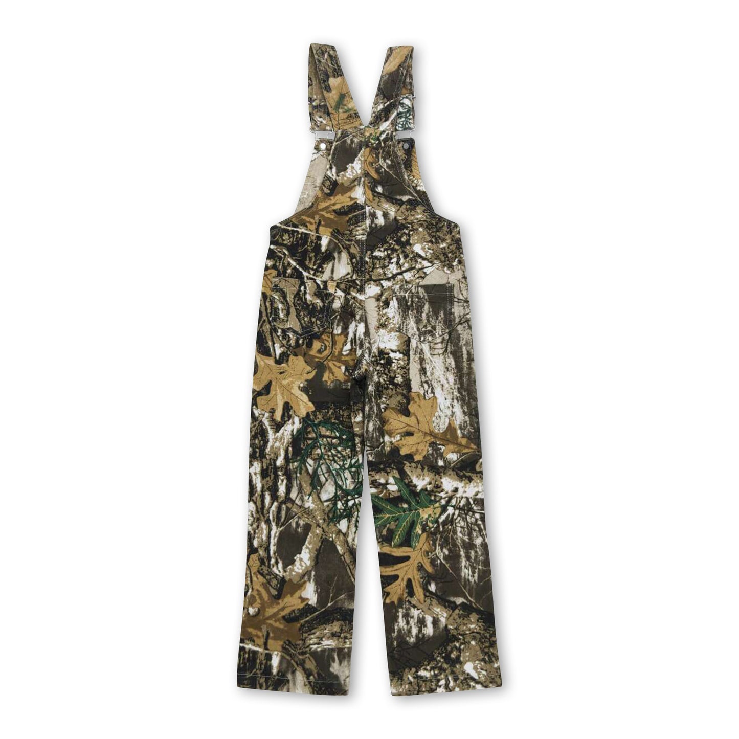 Camo hunting denim kids boy overalls ship from US