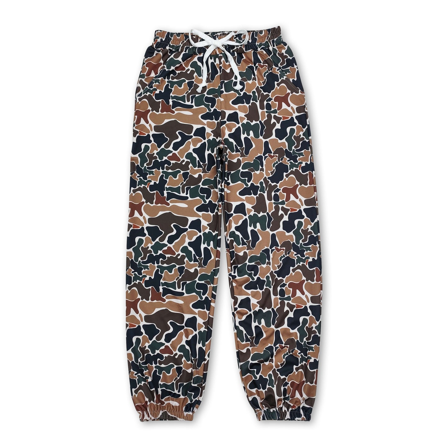 Brown camo adult women pants ship from US