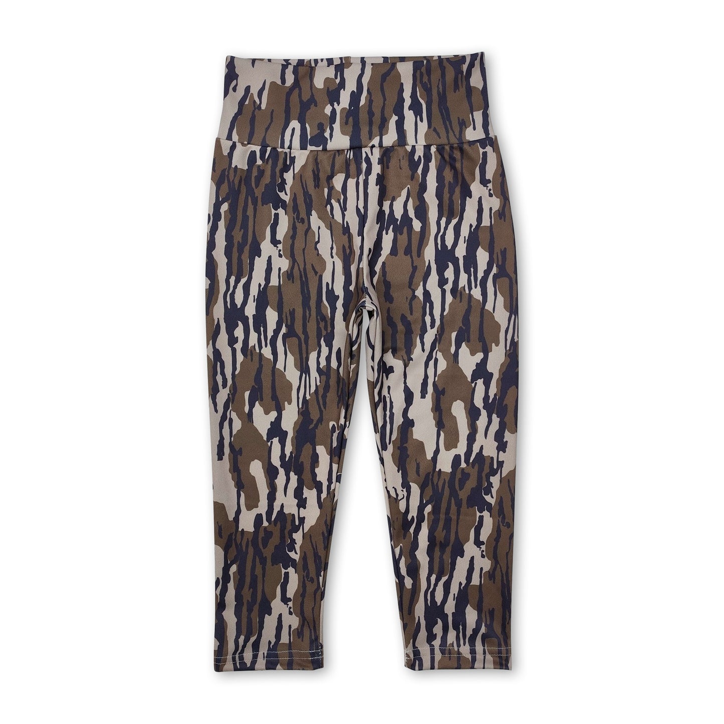 Camo high waist baby girls yoga leggings