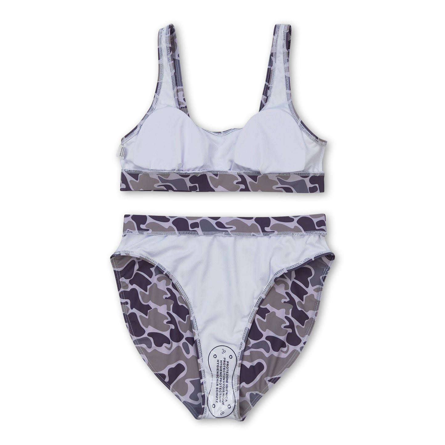 Camo print mommy and me women summer swimsuit ship from US