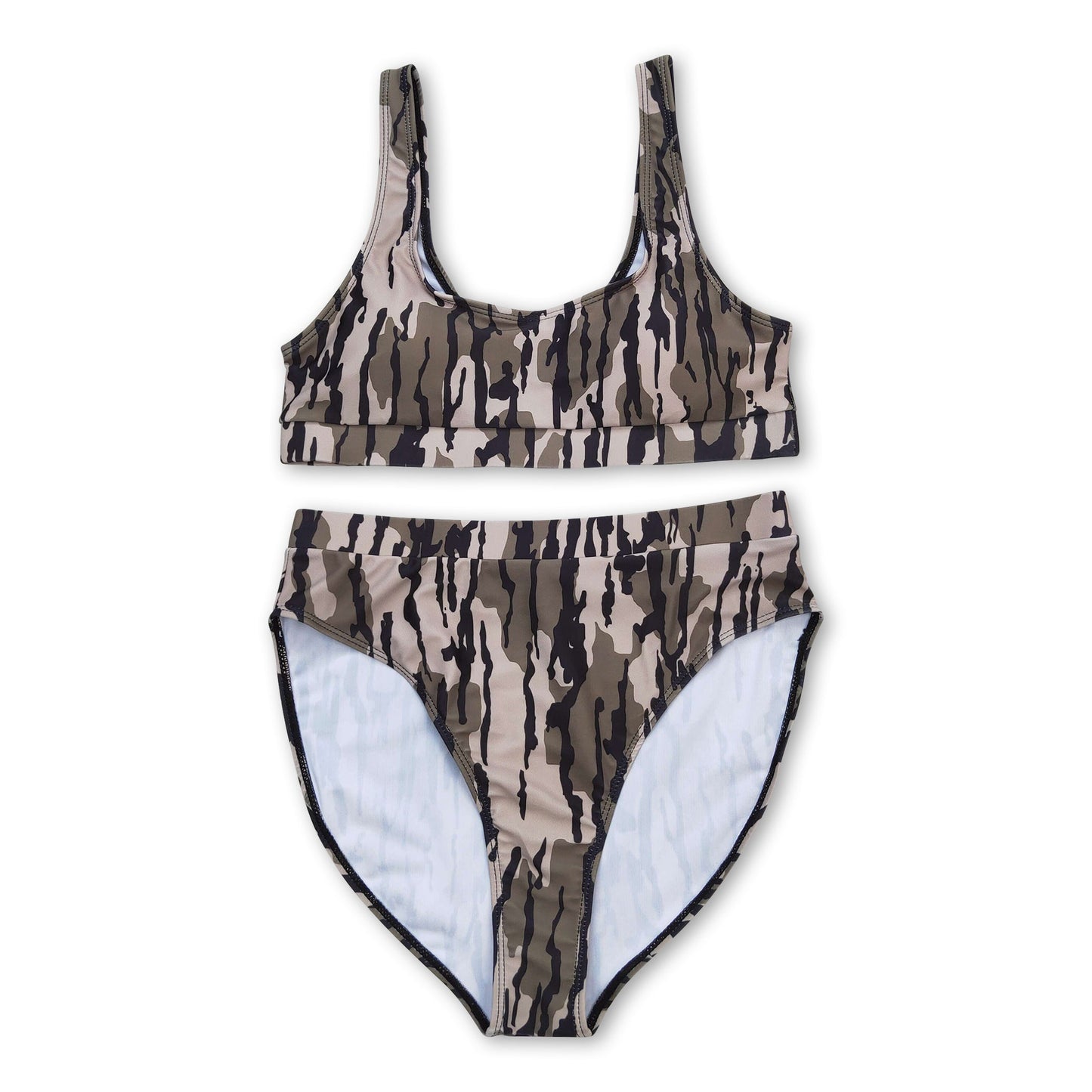 Camo mommy and me women summer swimsuit ship from US