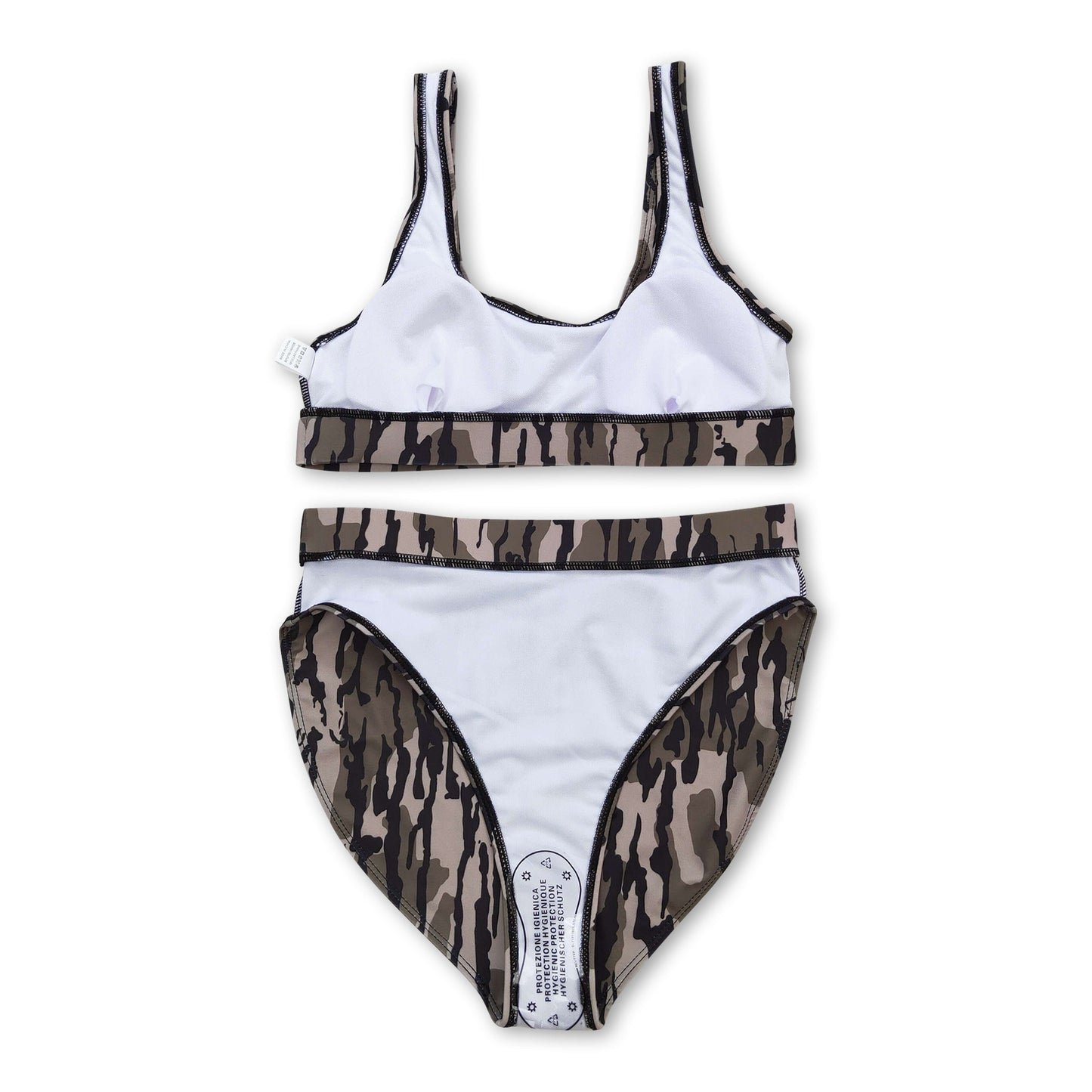 Camo mommy and me women summer swimsuit ship from US