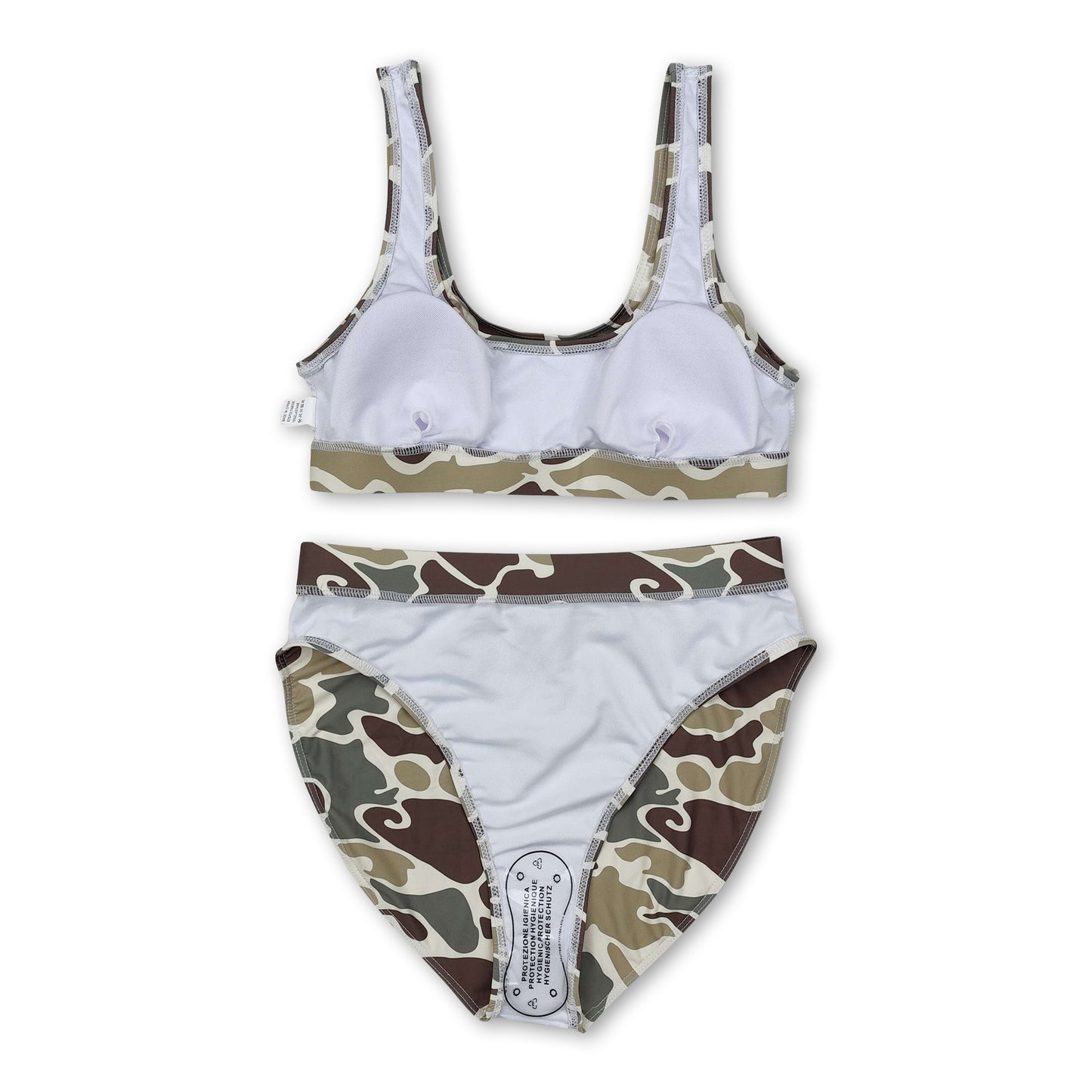 Camo adult women summer swimsuit
