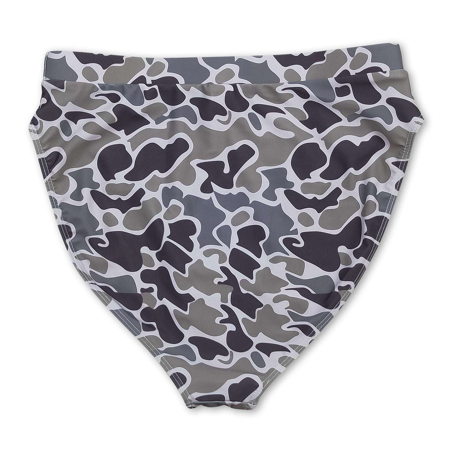 Camo print adult women summer swim bottom