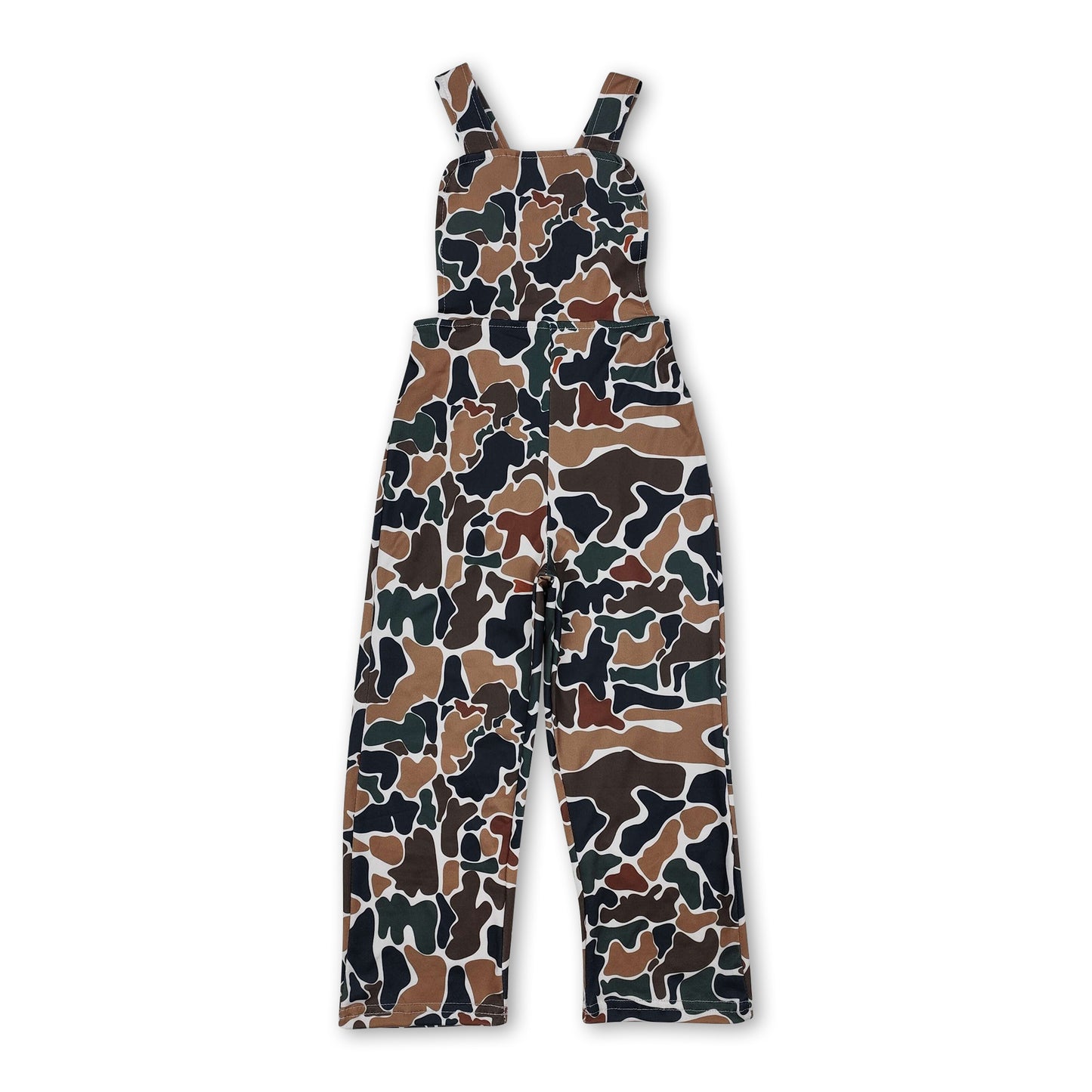 Straps dark camo baby boys hunting overalls ship from US