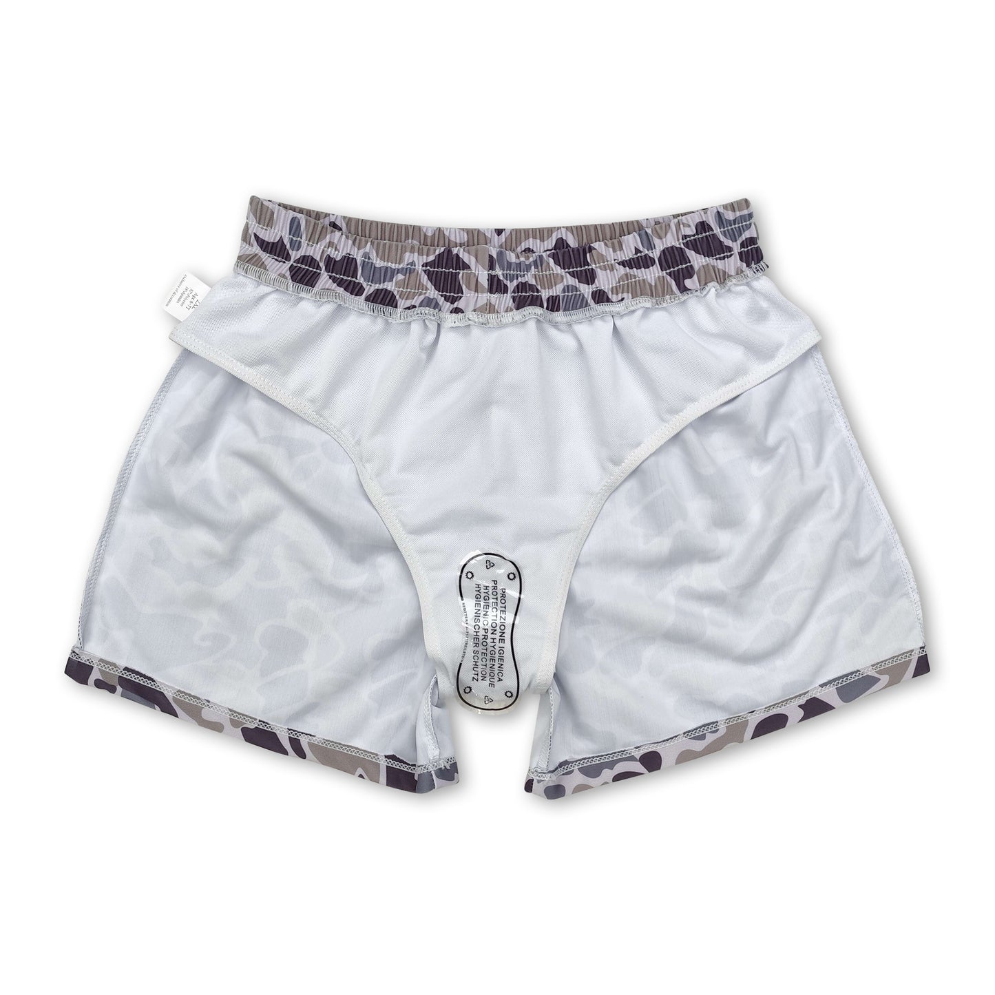 Camo summer boy swim trunks ship from US