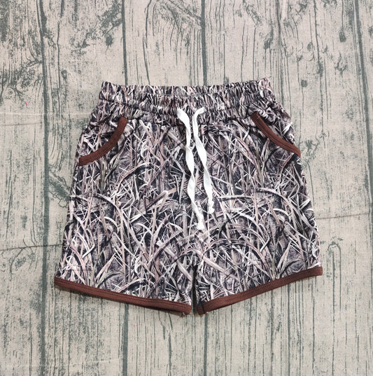 hunting baby boy yoga shorts