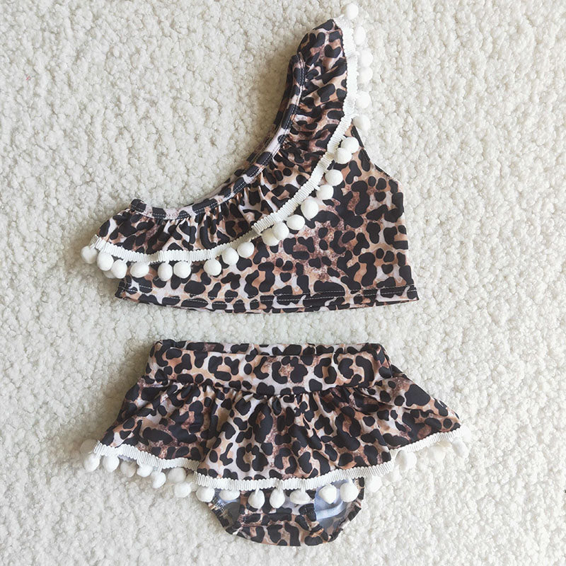 Girl Leopard Swimsuit