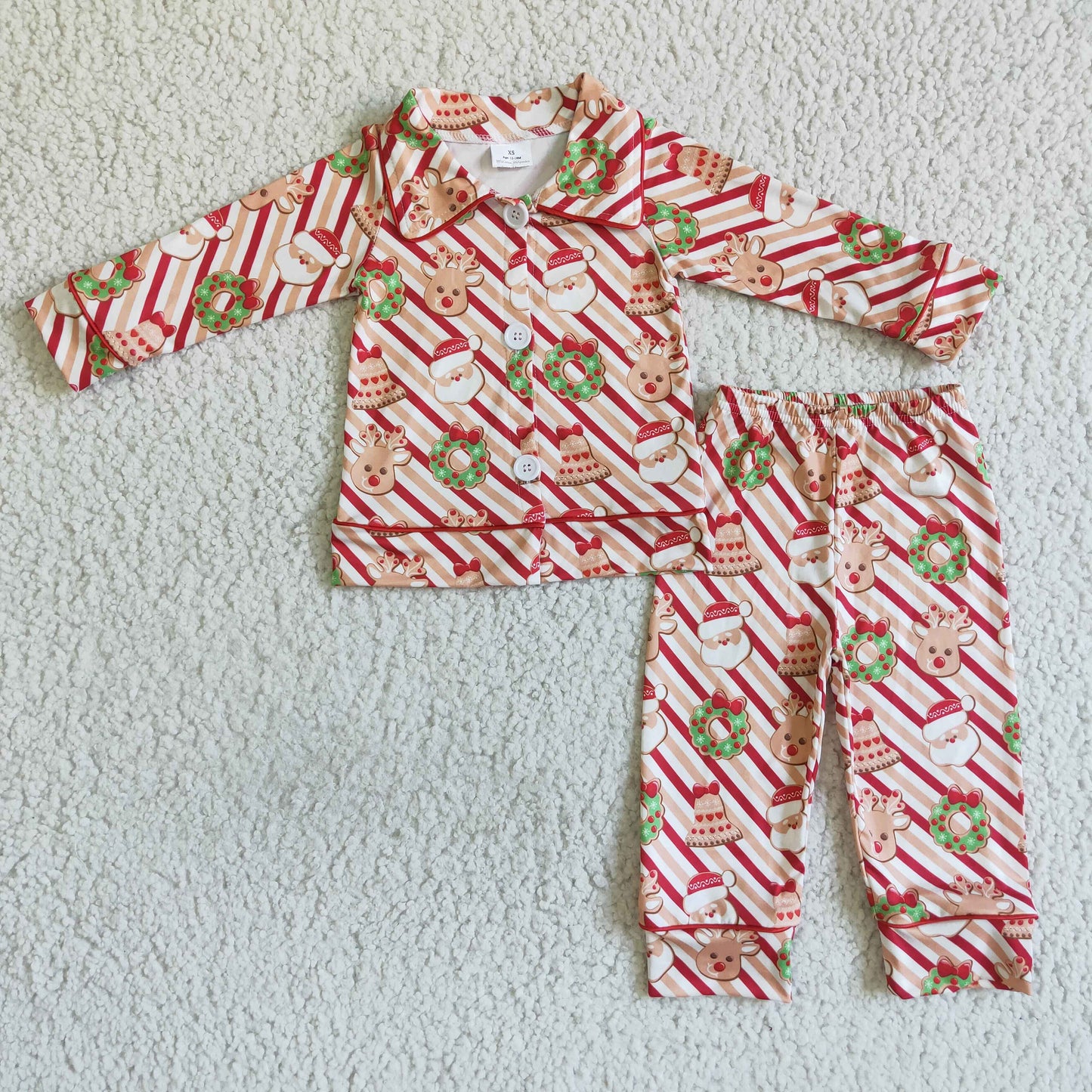 Cute print boy clothes Christmas sleep wear