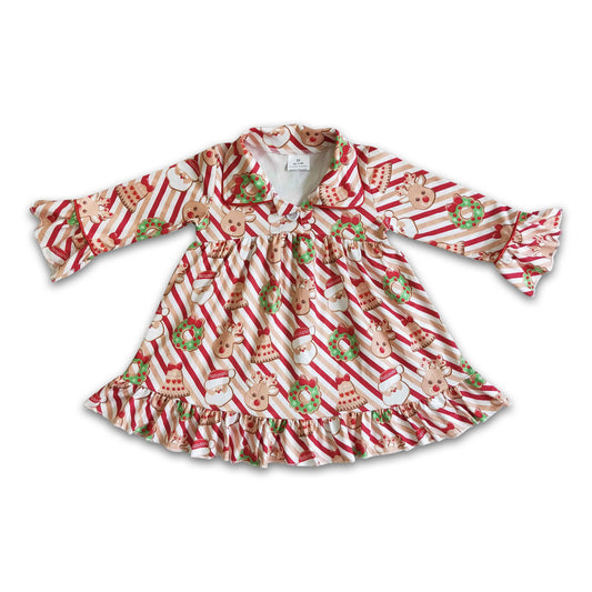Cute baby girls Christmas night gowns