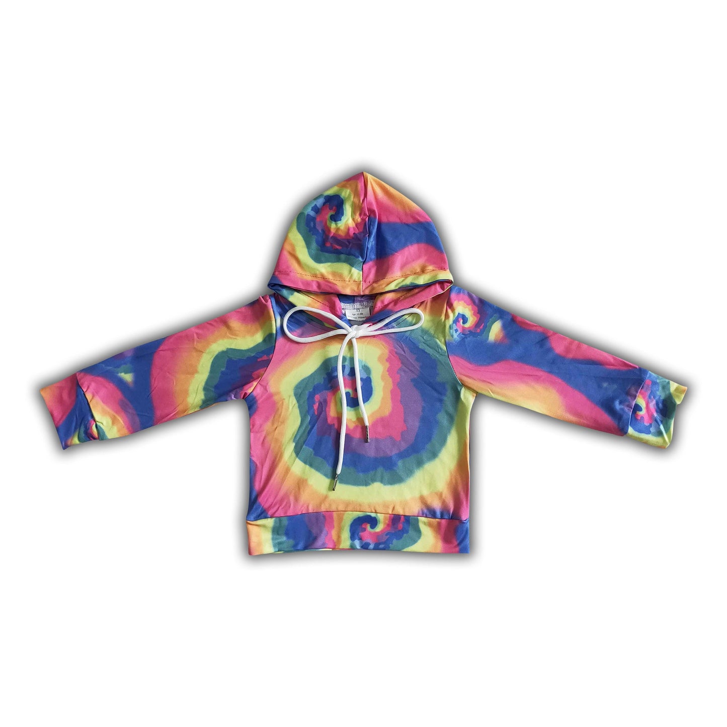 Girl Tie Dye Long Cardigan