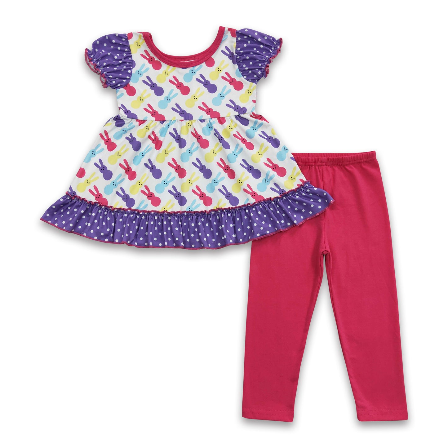 Easter Rabbit Solid Pants Outfit