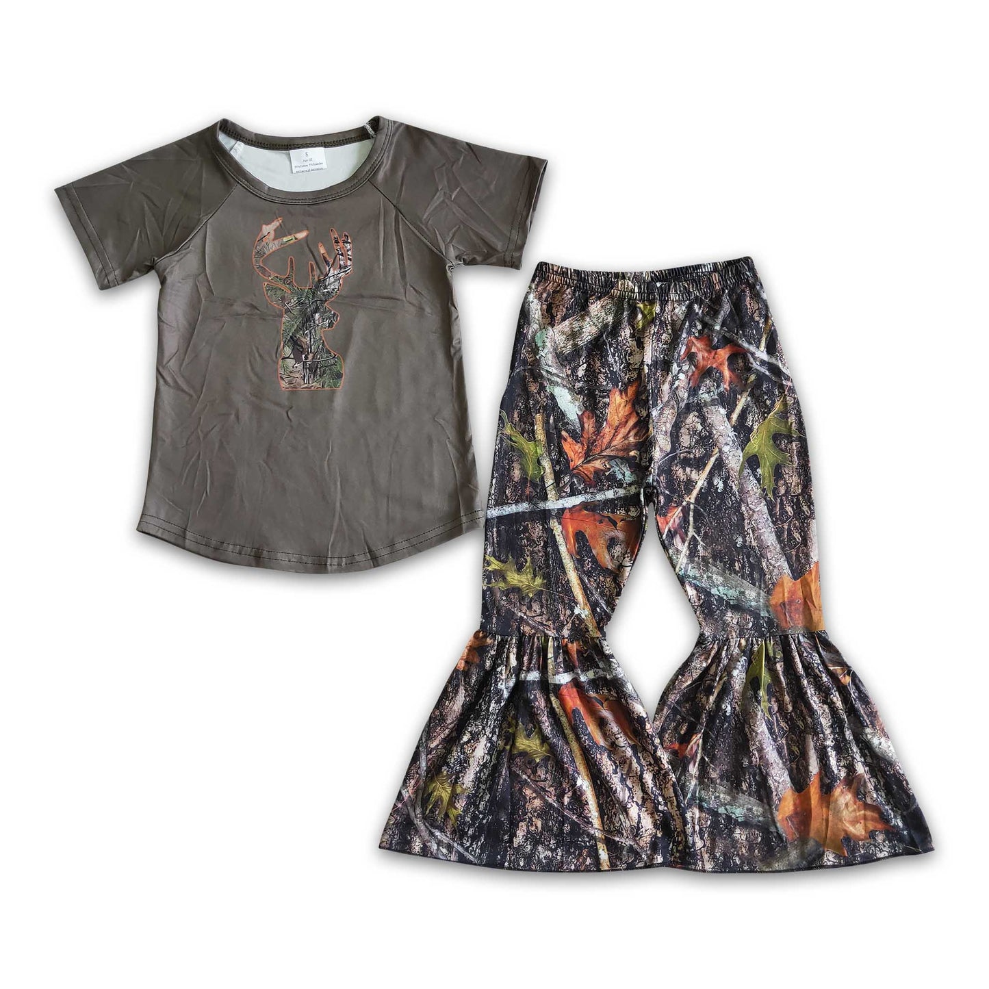 Girl Deer Camo Outfit