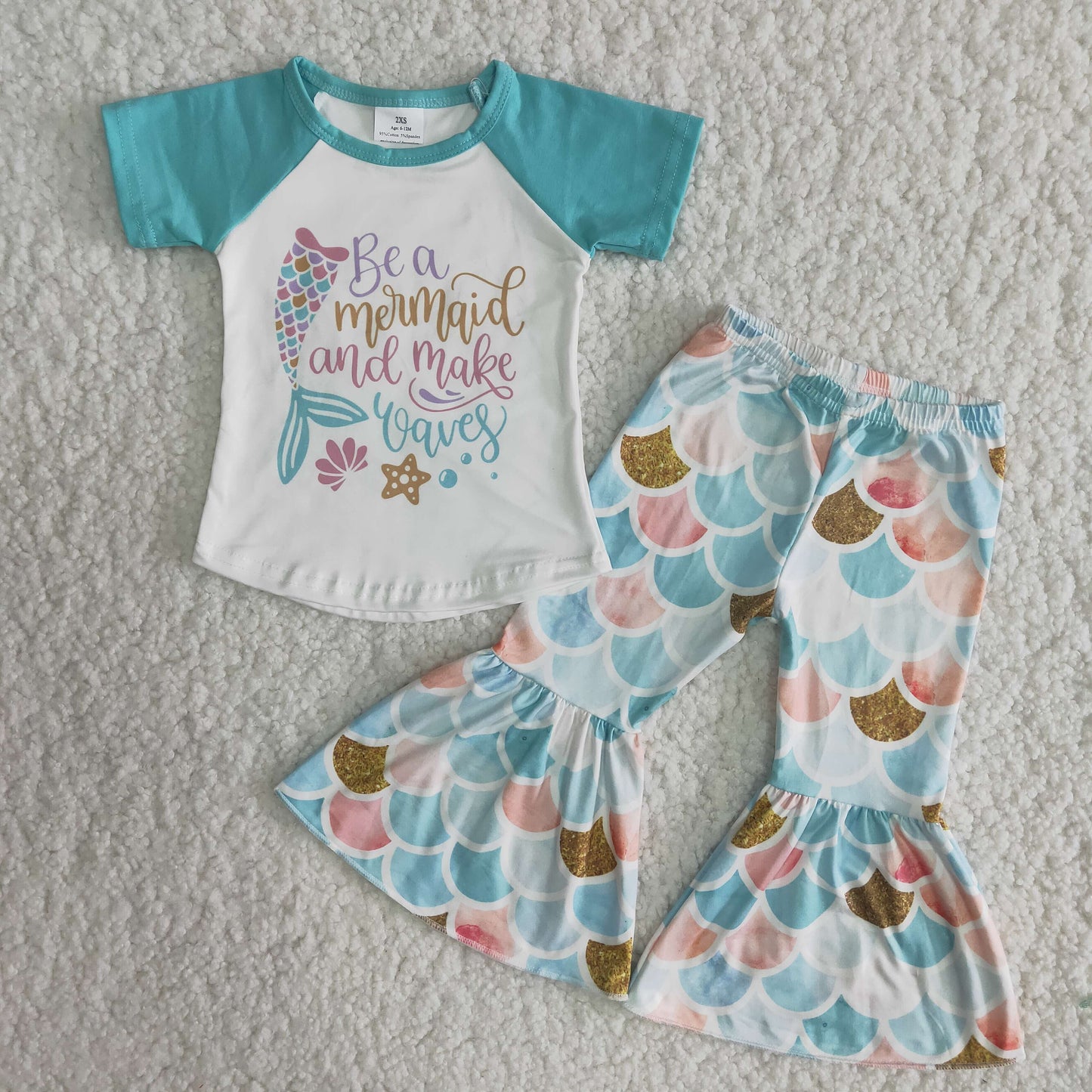 Mermaid Bell Pants Outfit