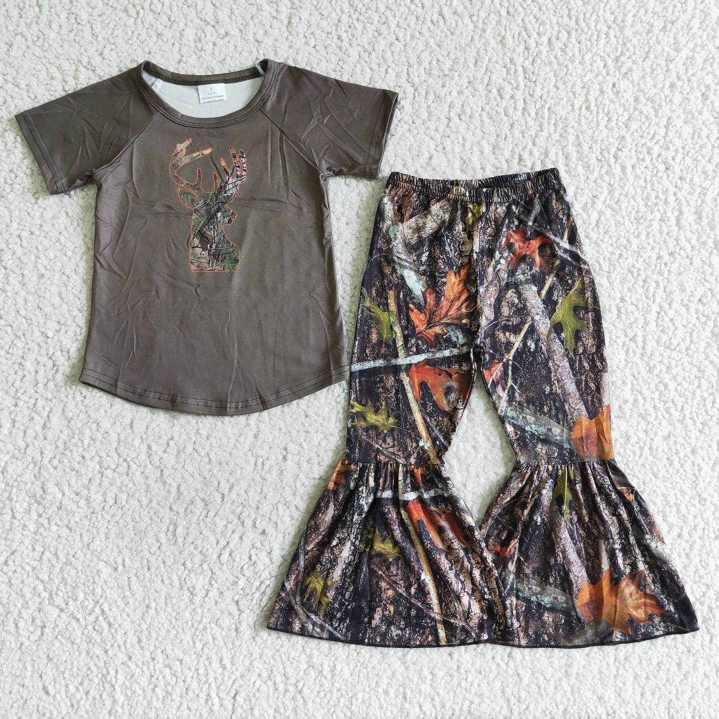 Girl Deer Camo Outfit