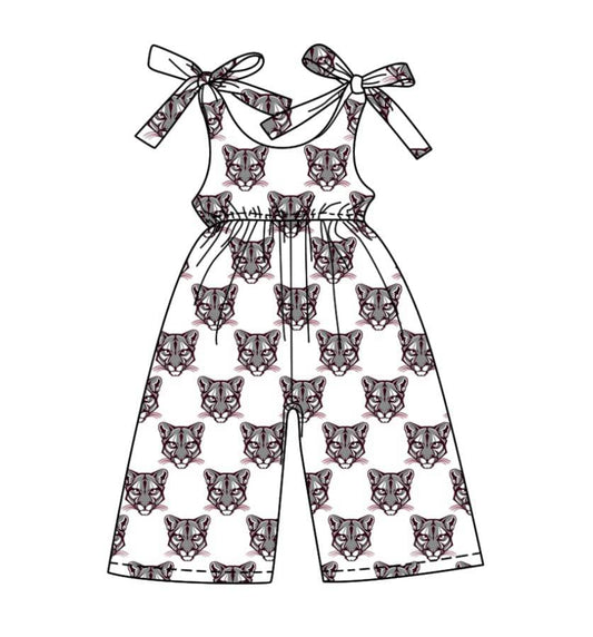 Deadline July 15 2025 white grey straps girls team jumpsuit