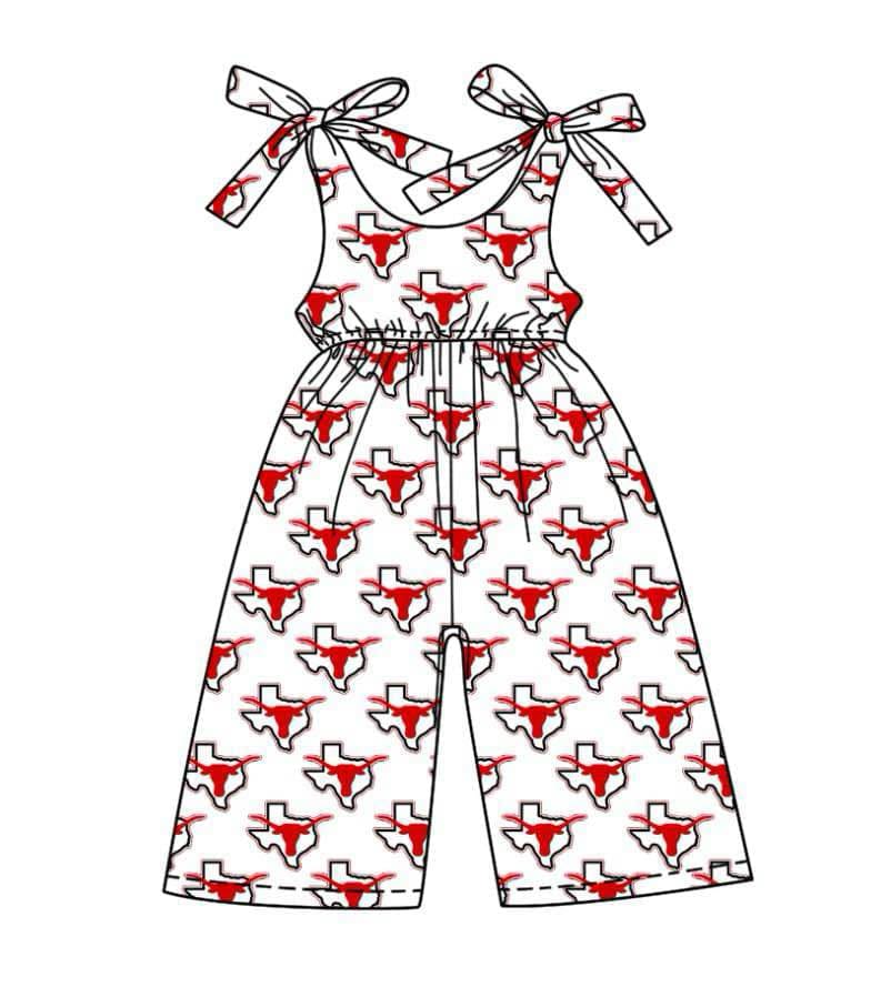 Deadline July 15 2025 red bull skull straps girls team jumpsuit