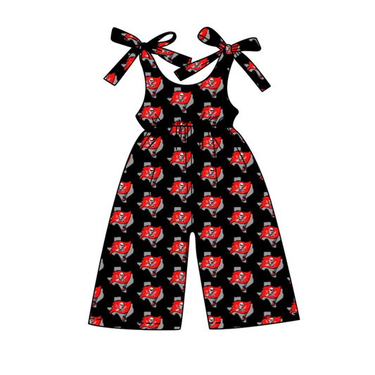 Deadline July 15 2025 flag black straps girls team jumpsuit