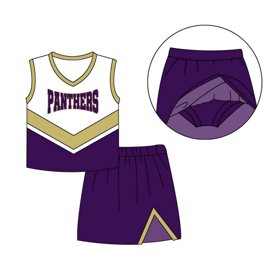 Deadline July 4 2025 sleeveless top purple skirt girls team outfits
