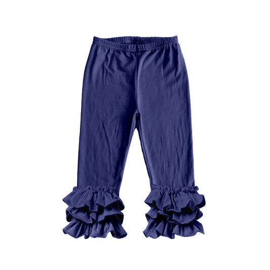 Deadline Jan 27 Blue triple ruffle kids girls pants