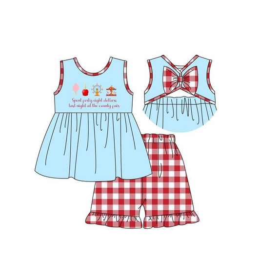 Deadline June 19 sleeveless Ferris wheel girls summer clothes