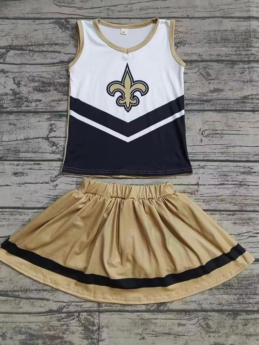 Deadline Aug 15 sleeveless top skirt girls team clothing