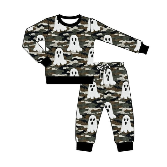 Deadline Aug 23 long sleeves ghost camo kids Halloween clothes