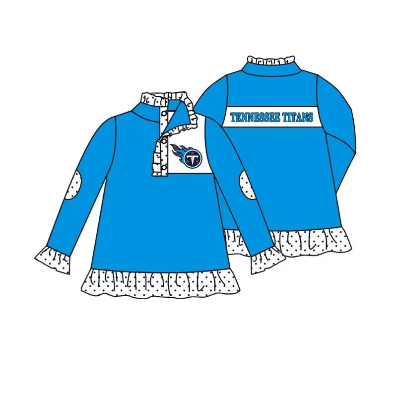 Deadline Aug 24 blue T kids girls team pullover