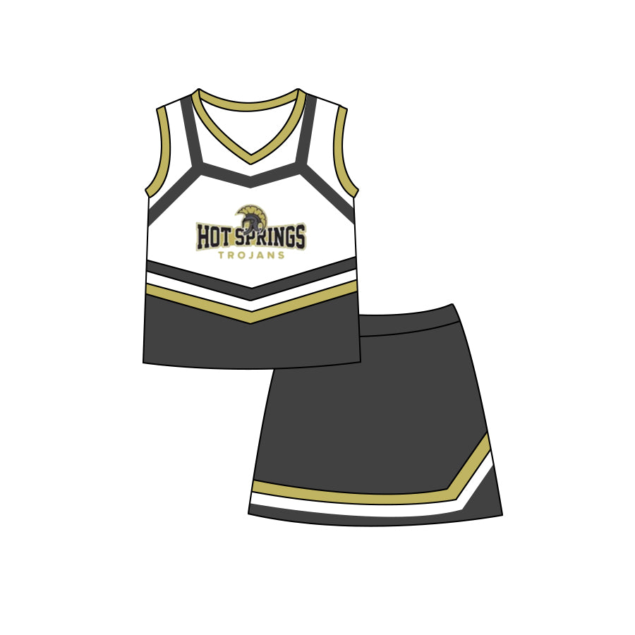 Deadline Aug 25 sleeveless top skirt girls team outfits