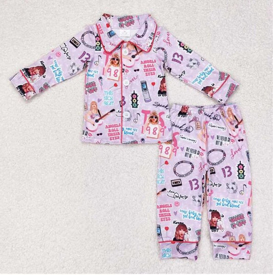 Deadline Sept 9 lavender guitar singer women pajamas