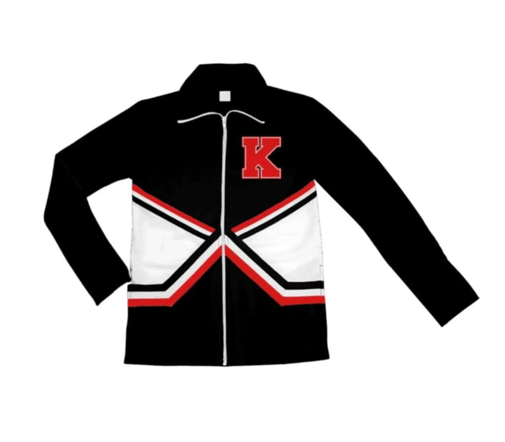 Deadline Sept 12 long sleeves black K kids team zipper jacket shirt