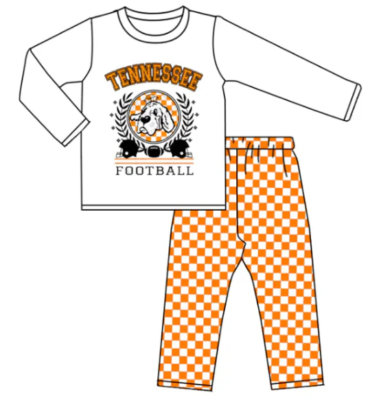 Deadline Oct 24 long sleeves T dog plaid pants boys team outfits