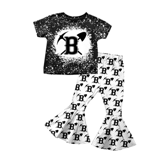 Deadline Nov 20 Black B bleached top pants kids girls team clothes